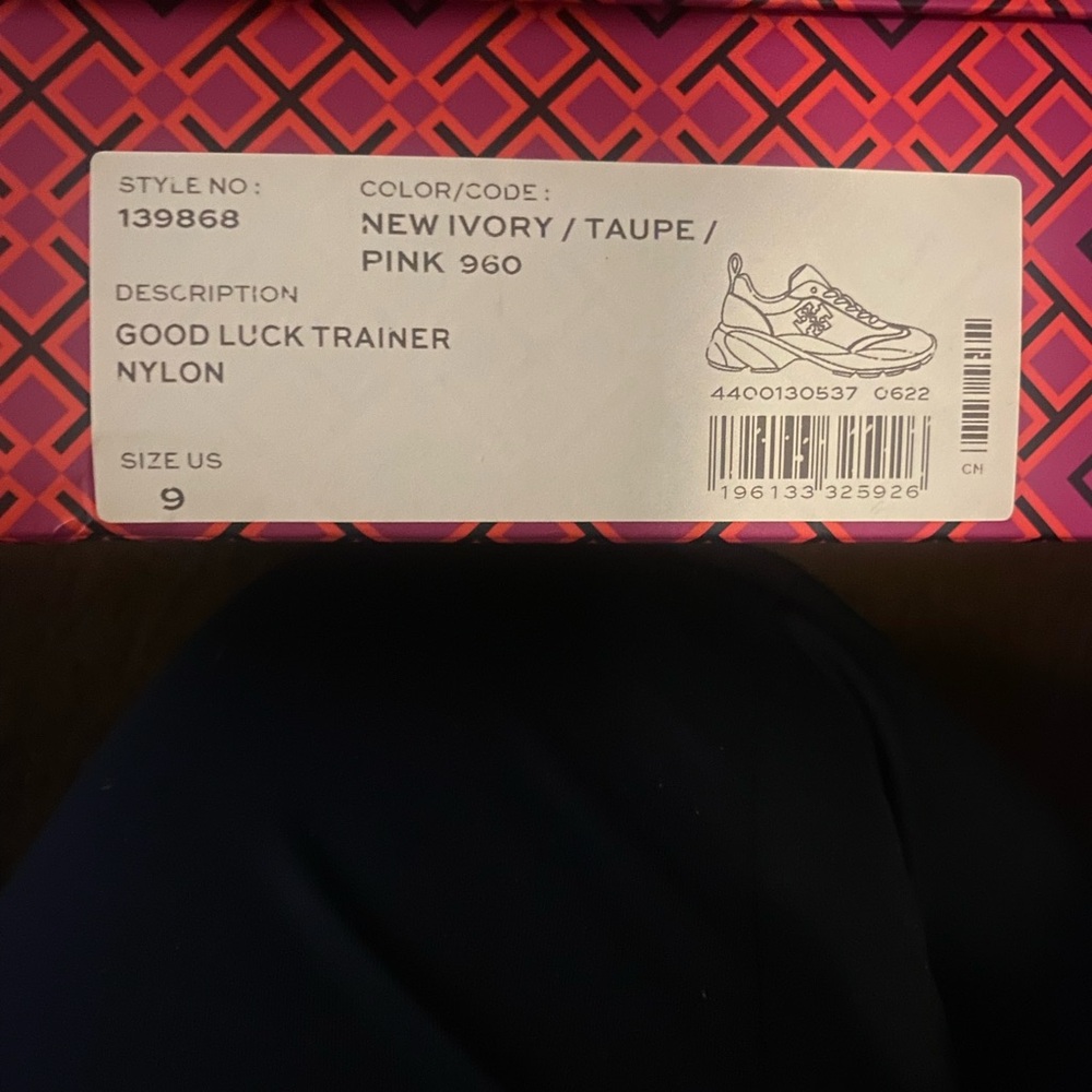 Tory Burch Good Luck Trainer women’s sneakers size 9 - Picture 9 of 9
